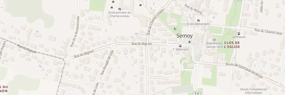 Plan du 14 Rue des Barrois à Semoy
