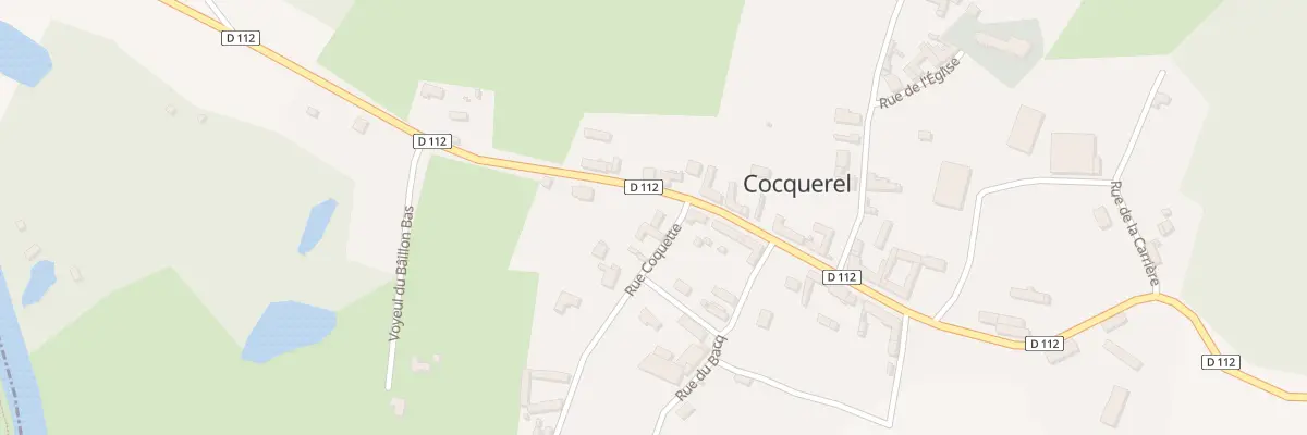 Plan du 9001 Rue Coquette à Cocquerel