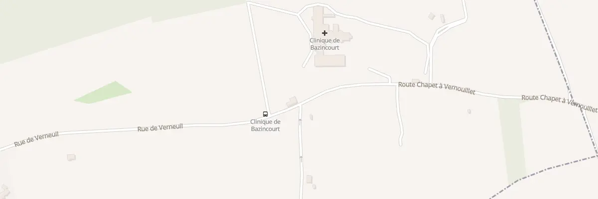 Plan du 75 Bazincourt à Chapet