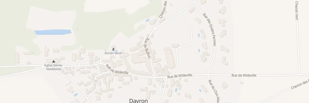 Plan du 12 Rue de Bullion à Davron