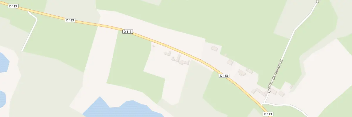 Plan du 75 Rue de Beaurainville à Contes