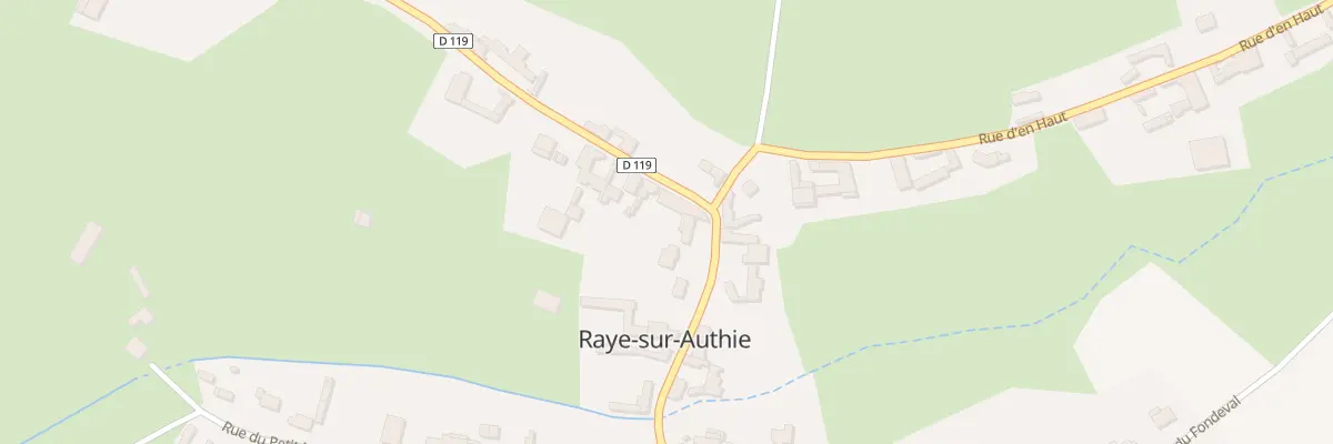 Plan du 2 Rue des Grés à Raye-sur-Authie