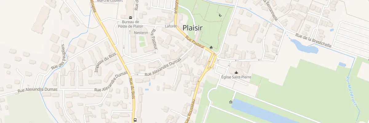 Plan du 7 Rue Alexandre Dumas à Plaisir