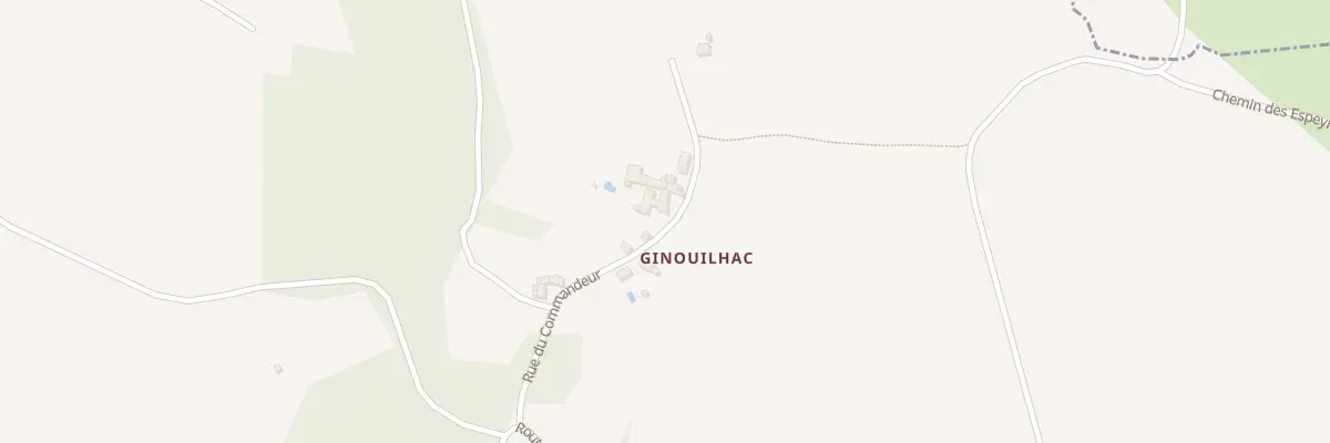 Plan du 5147 Ginouilhac à Martiel