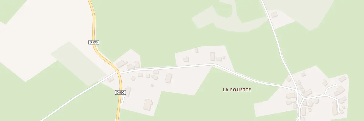 Plan du 63 La Fouette à Moutier-Malcard