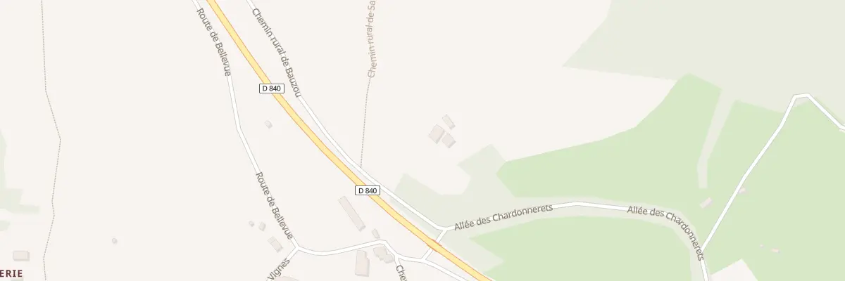 Plan du 440 All des Chardonnerets à Fons
