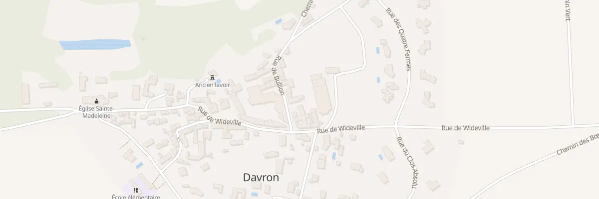 Plan du 6 Rue de Bullion à Davron