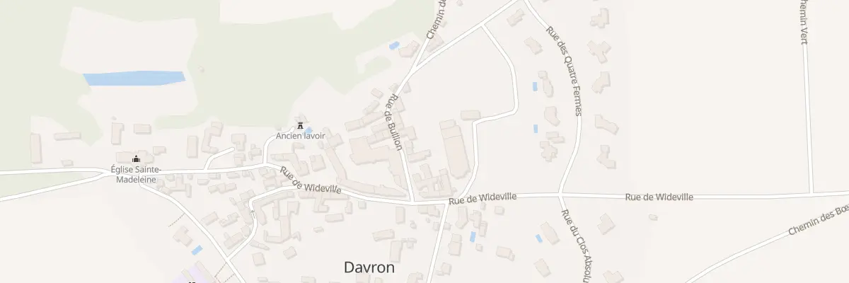 Plan du 5023 Rue de Bullion à Davron