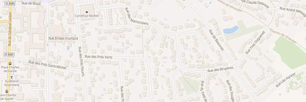 Plan du 7 Rue de la Clairière à La Ferté-Saint-Aubin
