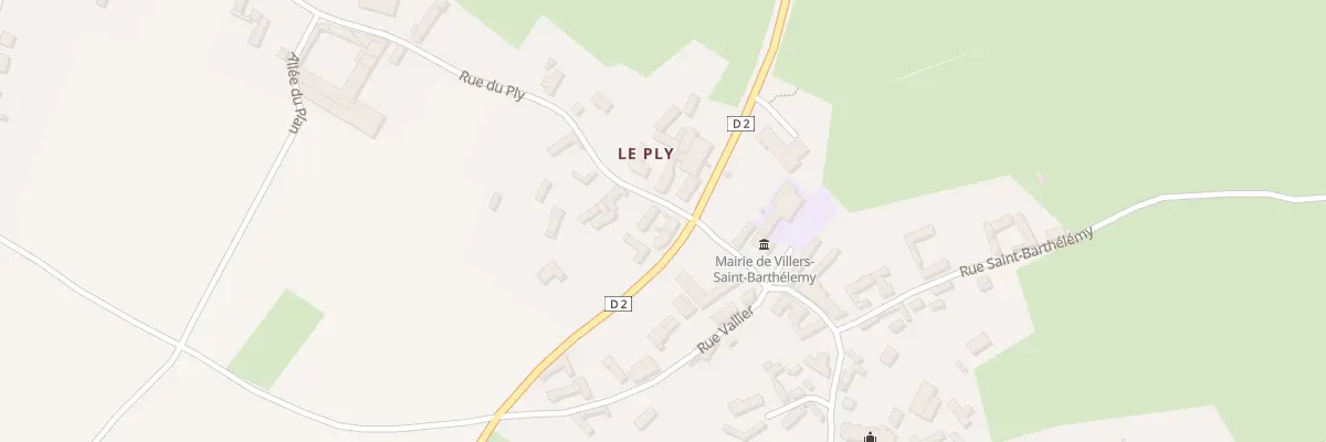 Plan du 4 Rue du Ply à Villers-Saint-Barthélemy