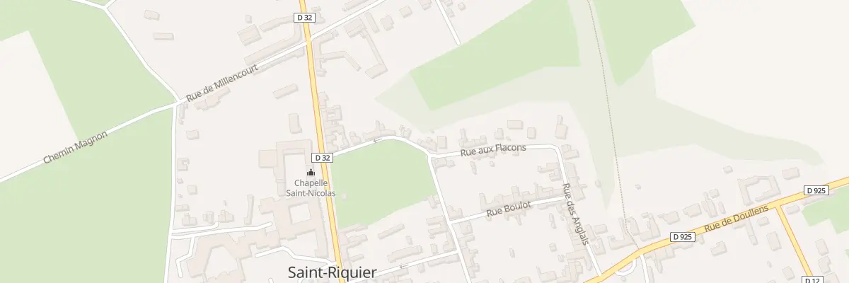 Plan du 2 Rue du Mont Pélerin à Saint-Riquier