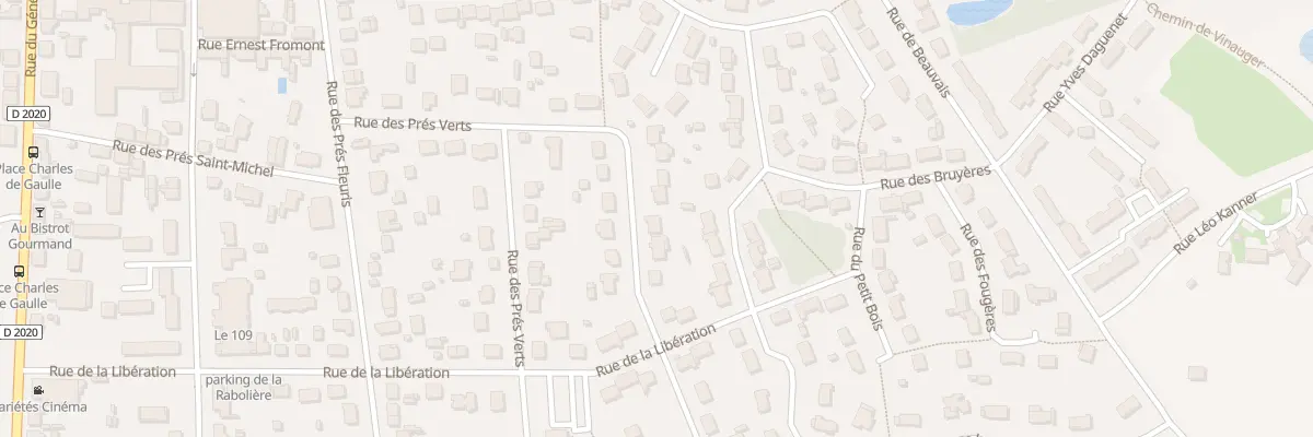 Plan du 15 Rue des Genets à La Ferté-Saint-Aubin