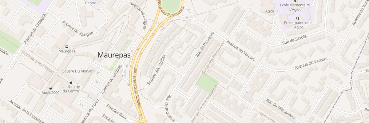 Plan du 45 Rue de Provence à Maurepas