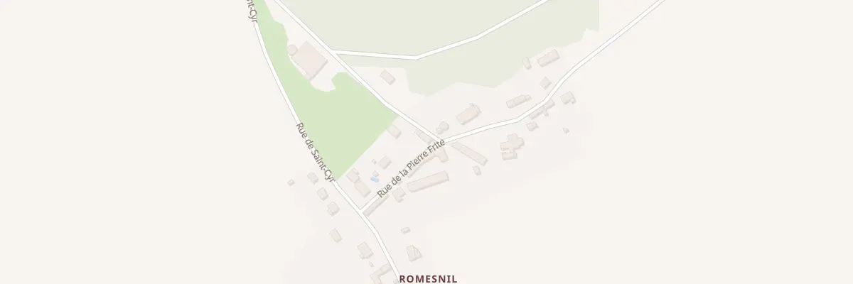 Plan du 110 Romesnil à Lavilletertre