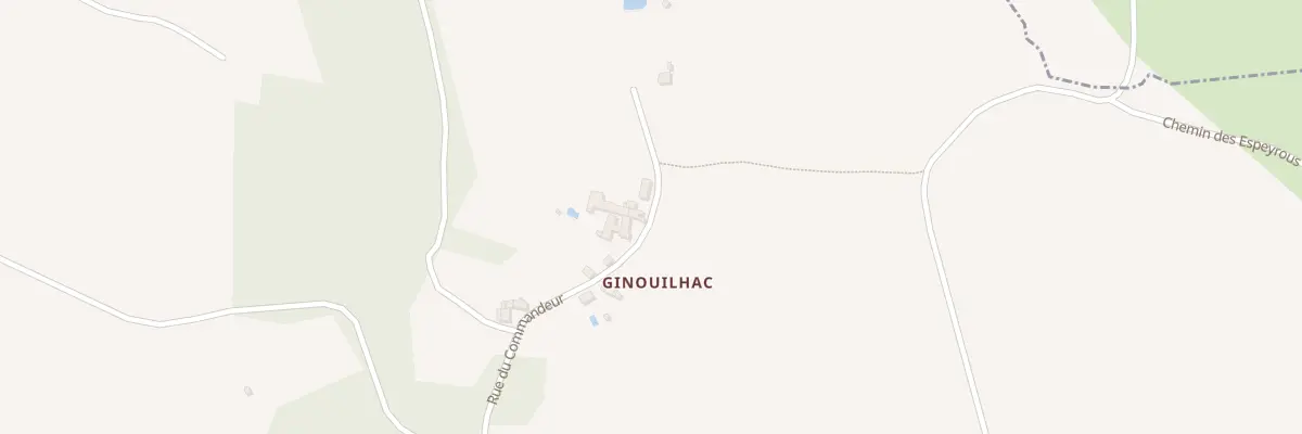 Plan du 5146 Ginouilhac à Martiel
