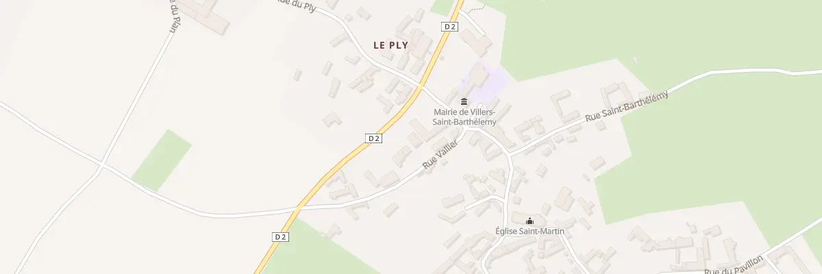 Plan du 54 Rue Vallier à Villers-Saint-Barthélemy
