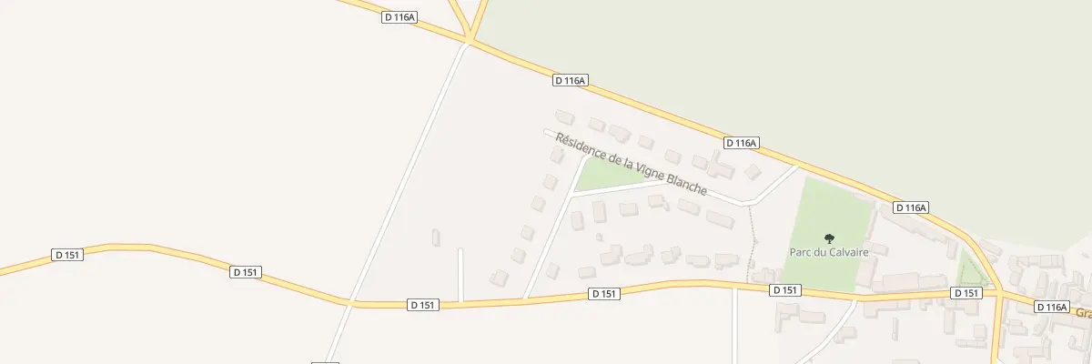 Plan du 5 Res de la Vigne Blanche à Oysonville
