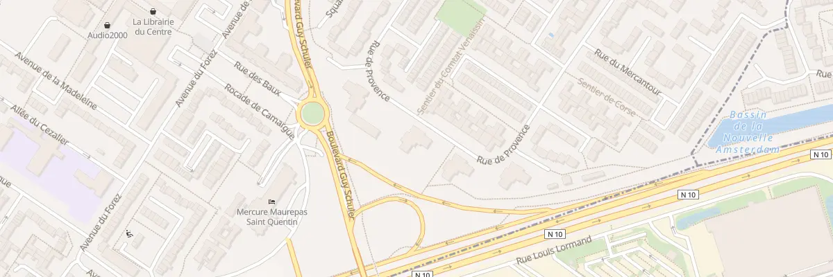 Plan du 21 Rue de Provence à Maurepas