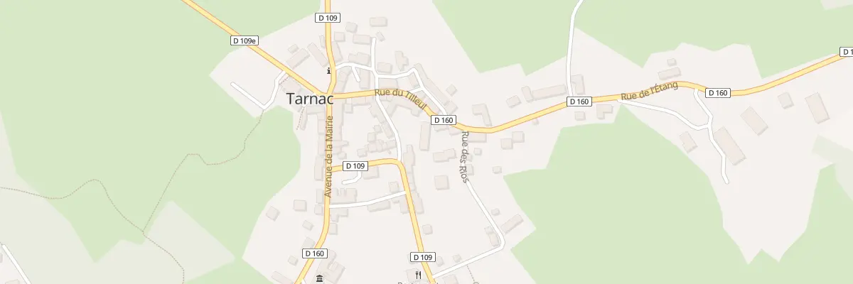 Plan du 18 Rue du Tilleul à Tarnac