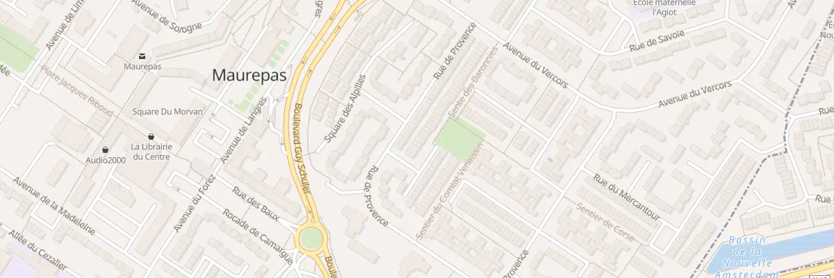 Plan du 52 Rue de Provence à Maurepas