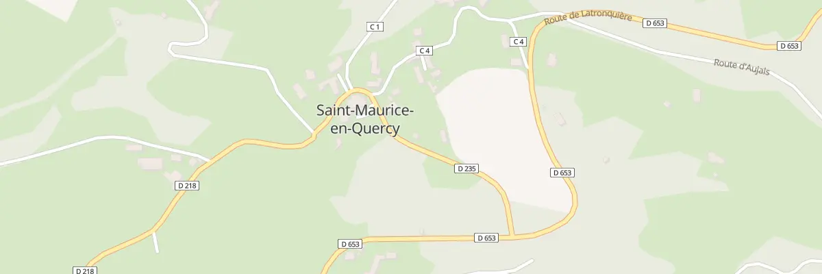 Plan du 5113 Saint Maurice à Saint-Maurice-en-Quercy