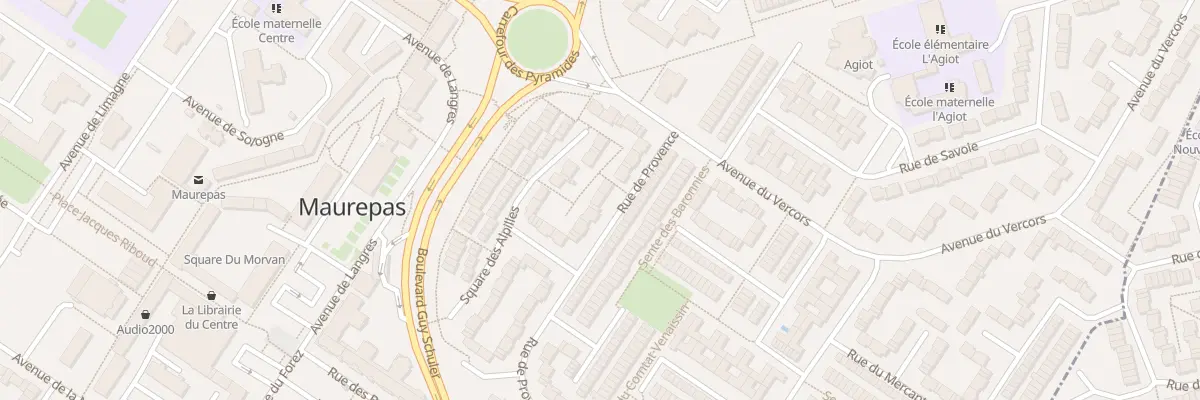 Plan du 51 Rue de Provence à Maurepas