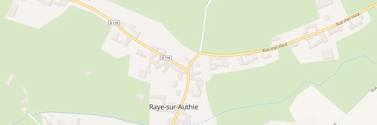 Plan du 59 Rue de Rapechy à Raye-sur-Authie