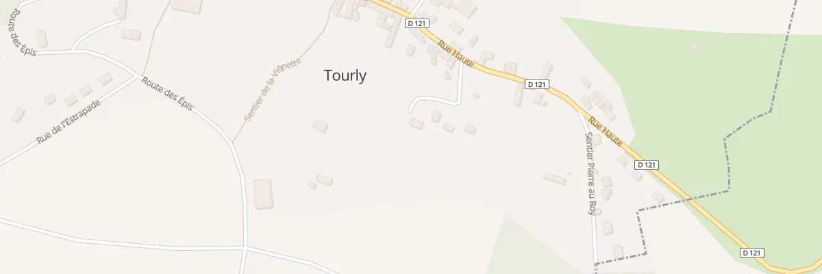Plan du 7 Che de la Place à Tourly