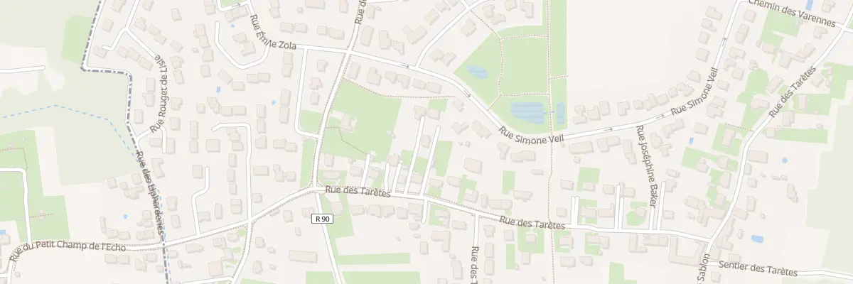 Plan du 768B Rue des Tarètes à Semoy