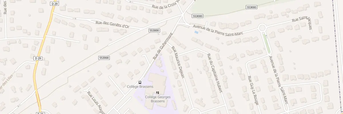 Plan du 4 Rue Maurice Dejean à Saint-Arnoult-en-Yvelines