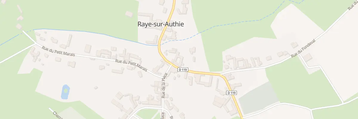Plan du 1 Rue de Labroye à Raye-sur-Authie