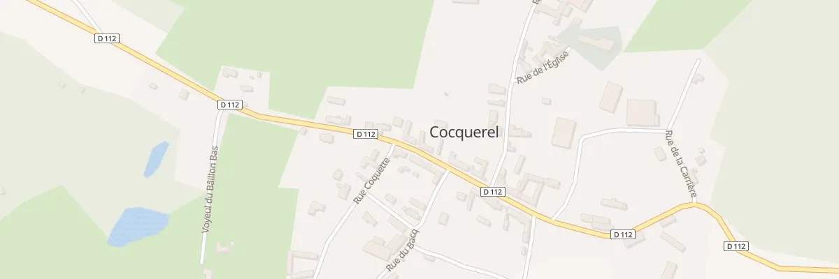 Plan du 15 Rue d’Abbeville A Cocquerel à Cocquerel