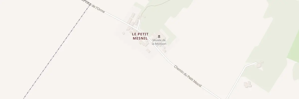 Plan du 1 Rue du Vaux de l’Orme à Sagy