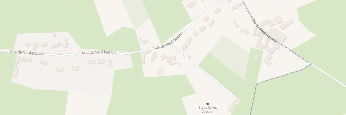 Plan du 830 Rue de Neuf-Manoir à Senlecques