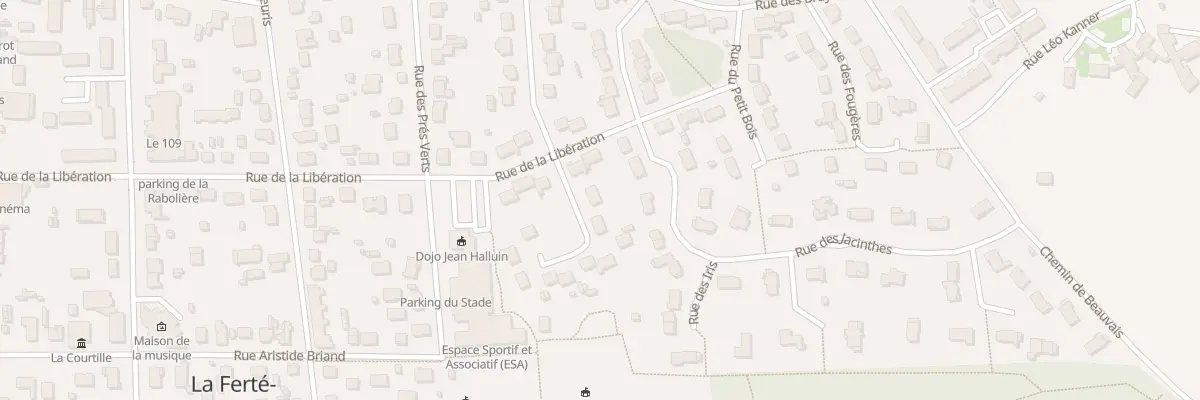 Plan du 23 Rue des Genets à La Ferté-Saint-Aubin