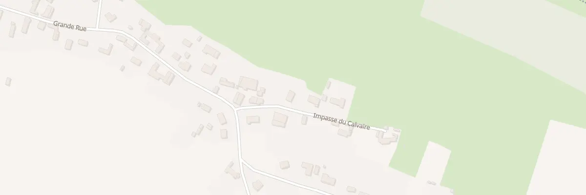 Plan du 3 Imp du Calvaire à Offin