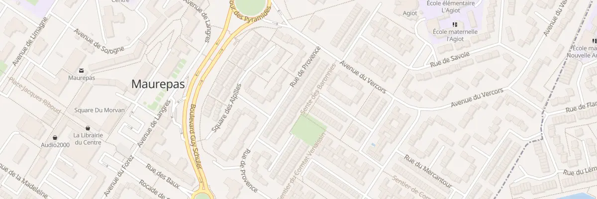 Plan du 76 Rue de Provence à Maurepas