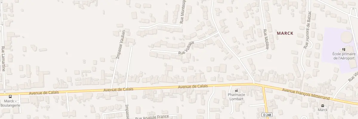 Plan du 97 Rue Voltaire à Marck