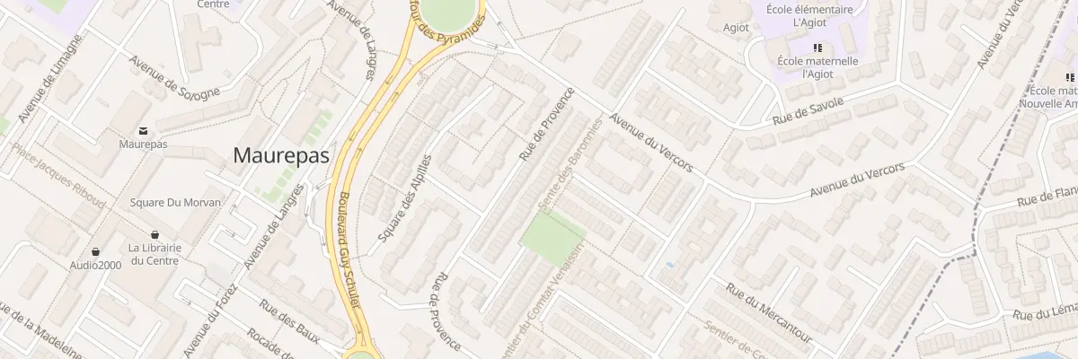 Plan du 78 Rue de Provence à Maurepas
