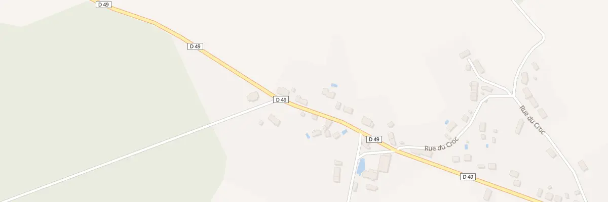 Plan du 50 Rte de Châteauroux à Ambrault