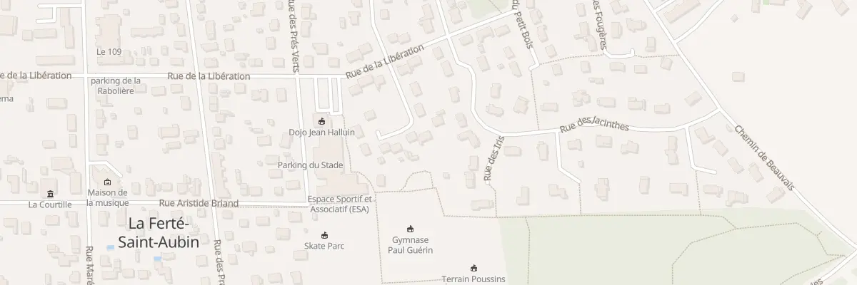 Plan du 29 Rue des Genets à La Ferté-Saint-Aubin