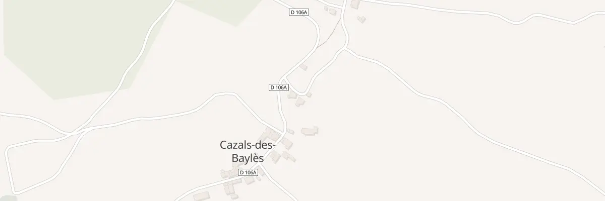 Plan du 8 Cazals des Bayles à Cazals-des-Baylès