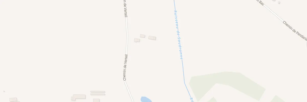 Plan du 407 Che de Verteil à Brens
