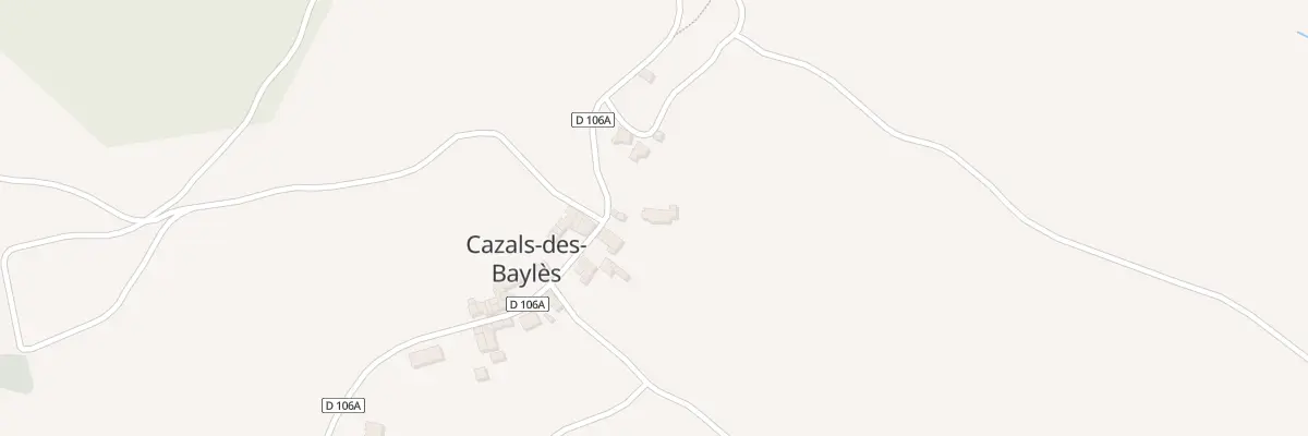 Plan du 5008 Cazals des Bayles à Cazals-des-Baylès