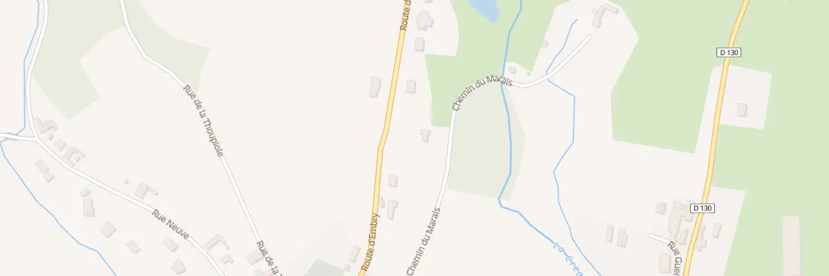 Plan du 9 Che du Marais à Hesmond