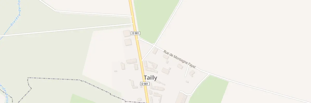 Plan du 4 Rue Brigadier Lageon à Tailly