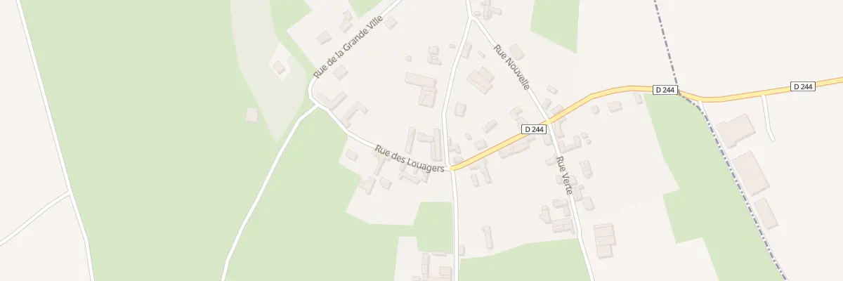 Plan du 2 Rue des Louagers à Méricourt-en-Vimeu