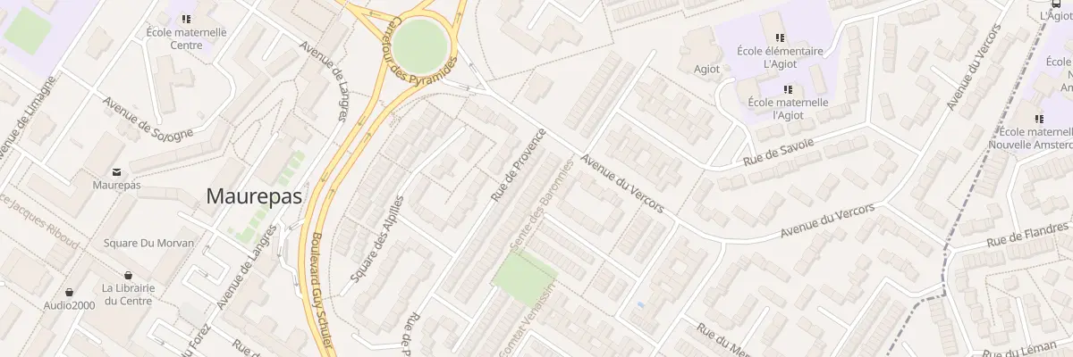 Plan du 96 Rue de Provence à Maurepas