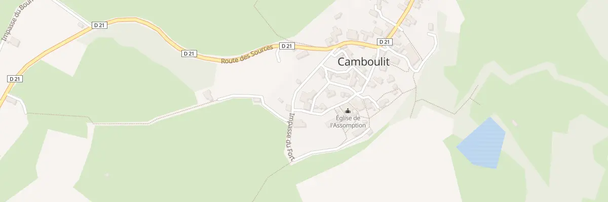 Plan du 7 Rue de la Tour à Camboulit