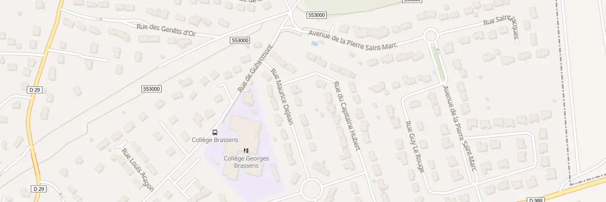 Plan du 9 Rue Maurice Dejean à Saint-Arnoult-en-Yvelines